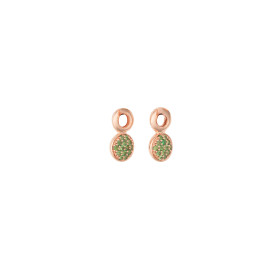         Roségold, Ohrringe, Bron Stardust Creolen-Einhänger 8OR4817TS