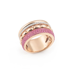 Roségold, Ringe, Al Coro La Piazza Ring NR1491PSR
