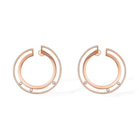 Roségold, Ohrringe, Messika Move Romane PM Ohrringe 06689-PG