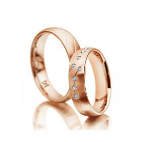 Rotgold, Ringe, Meister Trauringe Phantastics 112.8890.01/112.8890.00-R