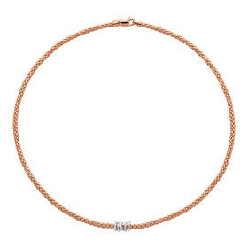         Weißgold, Halsschmuck, FOPE Prima Flex'it Collier 74208CX_BB_R_XBX_043