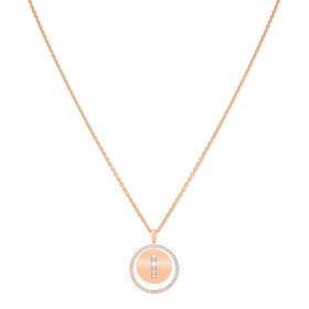 Roségold, Halsschmuck, Messika Lucky Move MM Collier 07394-PG