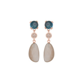         Roségold, Ohrringe, Bron Catch Ohrschmuck 8OR4858TLCCBRMGBF
