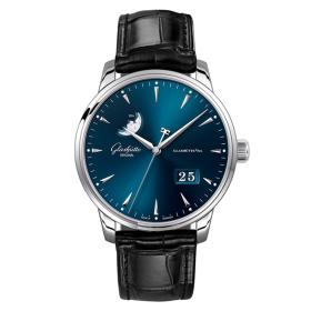 Unisex, Glashütte Original Senator Excellence 
Panoramadatum Mondphase 1-36-04-04-02-30