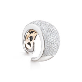 Weißgold, Ringe, Al Coro Mezzaluna Ring NR174