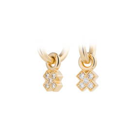 Gelbgold, Ohrringe, Bron Joy Einhänger 8OG4816BR