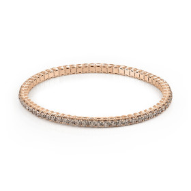 Roségold, Armschmuck, Al Coro Stretchy Armband A290BR