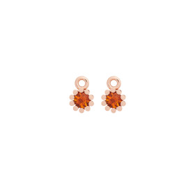        Roségold, Ohrringe, Bron Sprite Einhänger 8OR4801MC