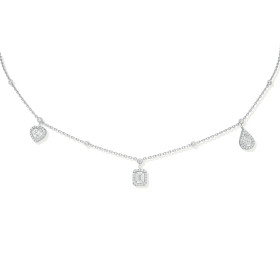         Weißgold, Halsschmuck, Messika My Twin Trio 3 x 0.15 Karat 11945-WG