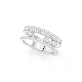         Weißgold, Ringe, Messika Move Romane Pavée Ring 07128-WG