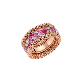Roségold, Ringe, FOPE Bubble Ring 71208AX_P3_R_XRX_140
