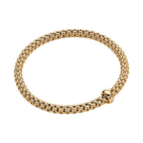 Gelbgold, Armschmuck, FOPE Solo Flex'it Armband 01M06BX_BB_G_XBX_0XS