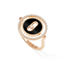 Roségold, Ringe, Messika Lucky Move Ring KM Onyx 12322-PG