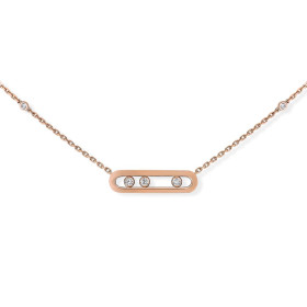         Roségold, Halsschmuck, Messika Move Classique Baby Halskette 04323-PG