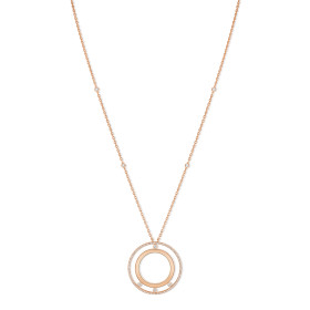 Roségold, Halsschmuck, Messika Lange Move Romane Halskette 11169-PG