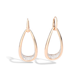 Roségold, Ohrringe, Pomellato Fantina Ohrhänger POC0091O7WHRDB000