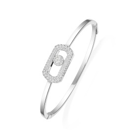 Weißgold, Armschmuck, Messika So Move Armreif 13428-WG