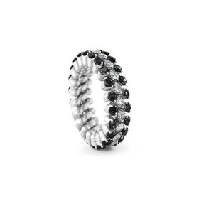 Weißgold, Ringe, Serafino Consoli Brevetto Multi-Size Ring RMS 3F2 WG WD BD X