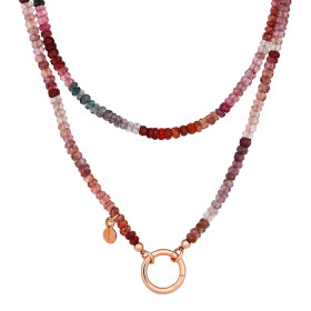         Roségold, Halsschmuck, Bron Edelstein Halskette 8CR4439SP3.5/90
