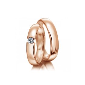 Rotgold, Ringe, Meister Trauringe Classics 112.8211.01/112.8211.00-R