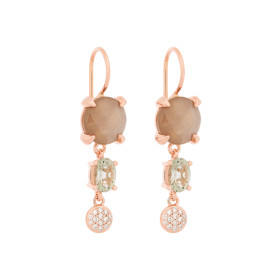        Roségold, Ohrringe, Bron Catch Ohrschmuck 8OR4891MGBLQBR