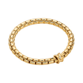 Gelbgold, Armschmuck, FOPE Eka Flex'it Armband 01M05BX_BB_G_XGX_0XS