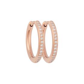 Roségold, Ohrringe, Bron Lux Creolen 7OR477916BR