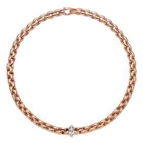 Weißgold, Halsschmuck, FOPE Eka Flex'it Collier 60711CX_BB_R_XBX_043