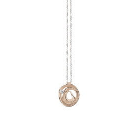 Roségold, Halsschmuck, Annamaria Cammilli Dune Halskette GPE2442N