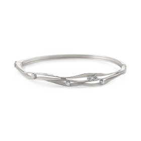 Weißgold, Armschmuck, Annamaria Cammilli Dune Armreif GBR1249W