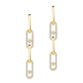         Gelbgold, Ohrringe, Messika Move Link Ohrhänger 13678-YG