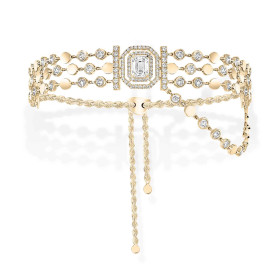         Gelbgold, Armschmuck, Messika D-Vibes mehrreihiges Armband 12433-YG