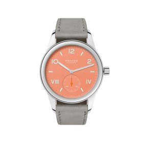 Unisex, NOMOS Glashütte Club Campus cream coral 714.GB