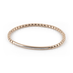 Roségold, Armschmuck, Al Coro Stretchy Uomo Armband A361R
