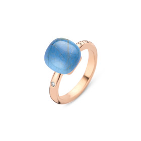 Roségold, Ringe, Bigli Mini Sweety Ring 20R88Rrutagblump