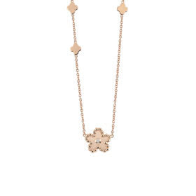Roségold, Halsschmuck, Al Coro Palladio Collier C233R