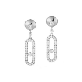         Weißgold, Ohrringe, Messika Move Uno Stud Ohrhänger 05631-WG