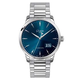 Unisex, Glashütte Original Senator Excellence Panoramadatum 1-36-03-04-02-71