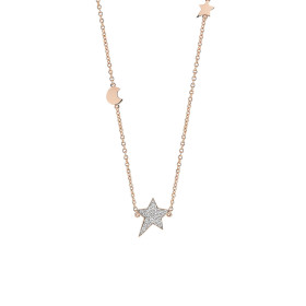Roségold, Halsschmuck, Al Coro Palladio Collier C230R