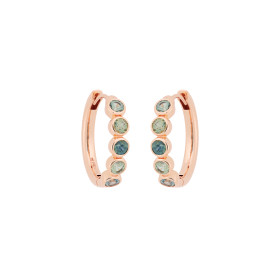         Roségold, Ohrringe, Bron Confetti Ohrschmuck 8OR4899WAVE