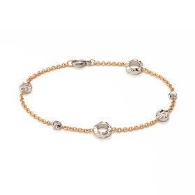 Rotgold, Armschmuck, Schmuckwerk Alpen Armband GA915-RG-PT