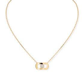Gelbgold, Halsschmuck, Messika So Move Diamantkette 12944-YG