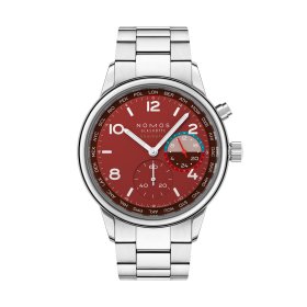 Unisex, NOMOS Glashütte Club Sport Neomatik Weltzeit Magma 790.S5