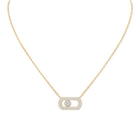 Gelbgold, Halsschmuck, Messika So Move Halskette 12945-YG