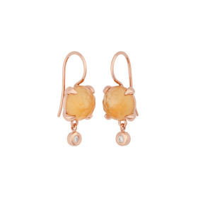         Roségold, Ohrringe, Bron Catch Ohrhänger 8OR4878CIRBR