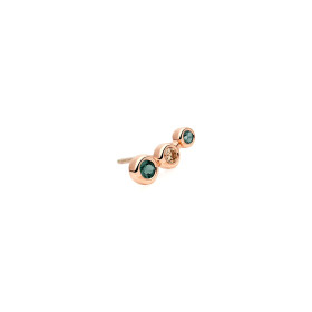 Roségold, Ohrringe, Bron Confetti Ohrstecker 8OR4874PKCBR-R