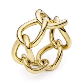 Gelbgold, Armschmuck, IsabelleFa Armband "Grace 39" 60039/21BKL-GG