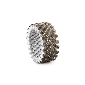 Weißgold, Ringe, Serafino Consoli Brevetto Multi-Size Ring, Ref: RMS 5F2 WG BRD