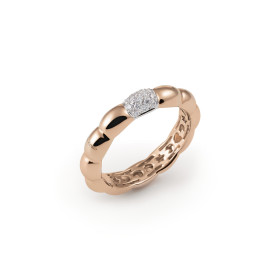Roségold, Ringe, Al Coro La Piazza Ring NR294RB