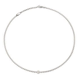 Weißgold, Halsschmuck, FOPE Eka Tiny Flex'it Collier 73001CX_PB_B_XBX_043